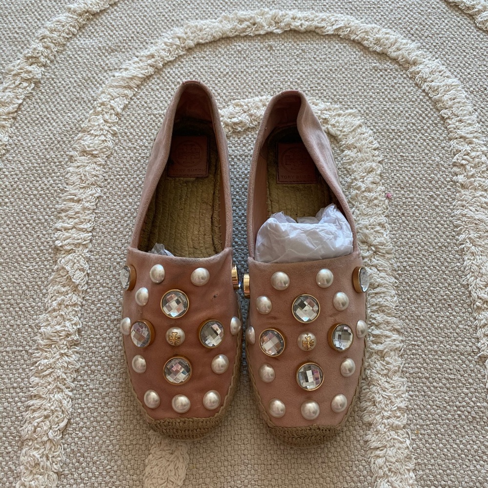 Tory Burch Pearl Espadrille Shoes